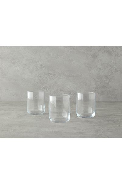 English Home 270 ml 3-Piece Sare Glass Soft Drink Cup - 848Rseri