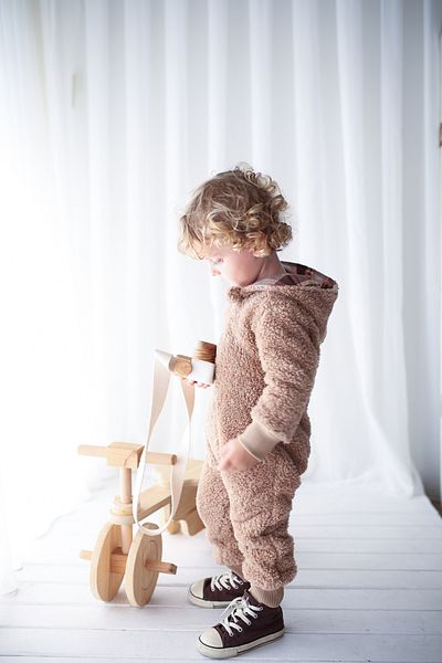 Catz Kids Children's Jumpsuit - Caramel Plush Children's Jumpsuit