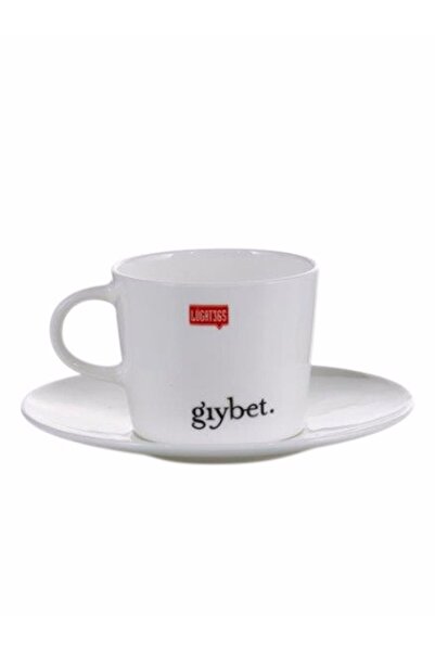 Paşabahçe Gıybet Porselen Fincan Seti 2'li