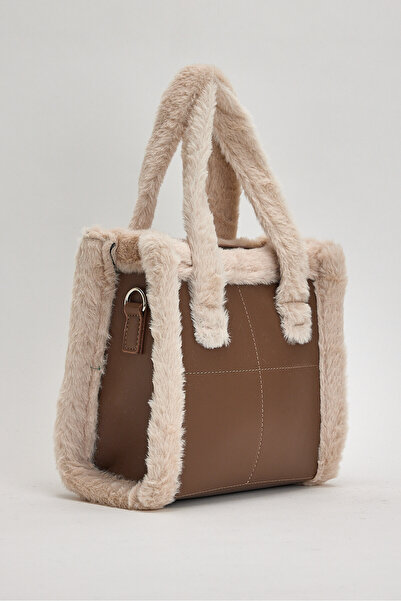 ALTUDA Geantă de damă cu blană artificială Chery