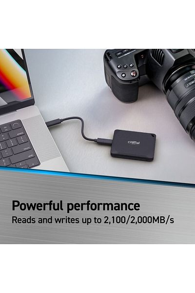 Crucial X10 Pro 2Tb Portable Ssd - 2100 Mb/S USB 3.2 Gen-2 Ct2000X10Prossd9