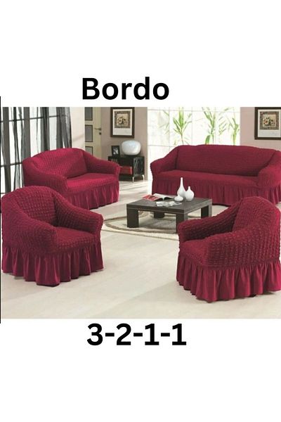 HEYTGAH Sofa Cover - Bürümcük, 3 2 1 1 Model Sofa Sofa Bed Cover