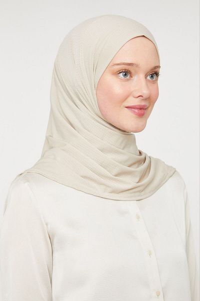 Melodi Scarf Women's Hijab Practical Hijab Shawl Stone Color