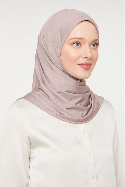 Melodi Scarf Women's Hijab Practical Hijab Shawl Mink