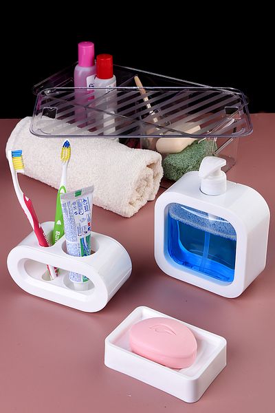 AVMSTORE Multi-purpose luxury bathroom set of 4 pieces