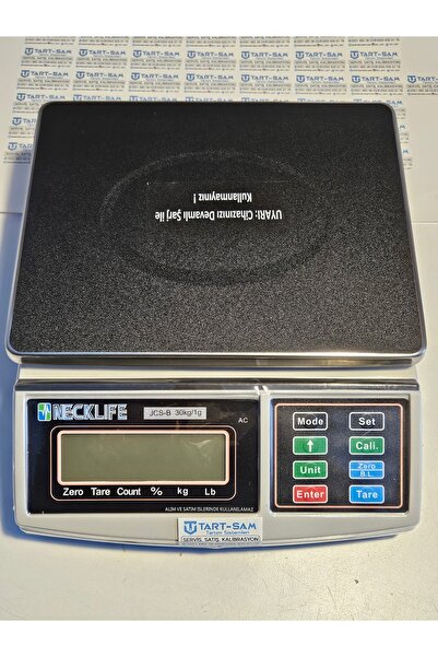 NECKLİFE Necklife Tartım Terazisi 30kg 1gr Hassasiyet Profesyonel Tartım Tem Hana Dikomsan Tartsam Baykon