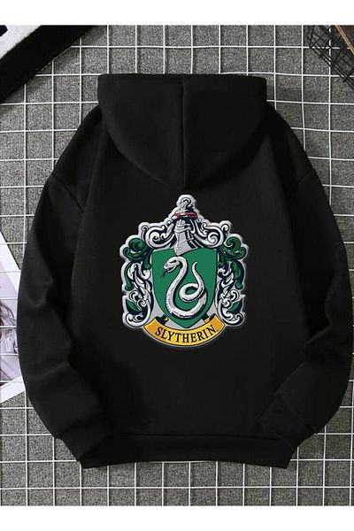 Pisa Art PİSA ART Hanorac oversize unisex 2WIZARD COLLECTION IMPRIMAT IMPRIMAT CU GLUGĂ
