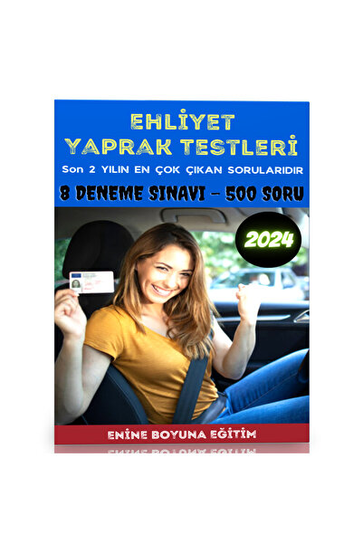 Enine Boyuna Eğitim Ehliyet Yaprak Testleri