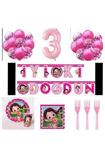 Mini Parti MINI PARTY STORE NİLOYA PARTY SET