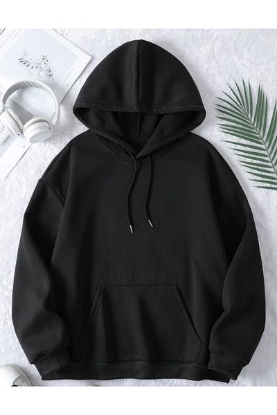 Pisa Art PİSA ART NOU SEZON Hanorac unisex cu 2 fire cu glugă, cu imprimeu gros
