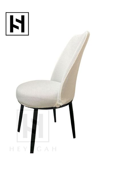 HEYTGAH Κάλυμμα καρέκλας Pitikare Retro Oval - Κρεμ κάλυμμα μπαμπού, 1 τεμάχιο