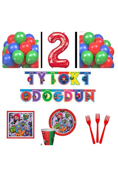 Mini Parti MINI PARTY STORE ΣΕΤ ΠΑΡΤΥ BRAWL STARS