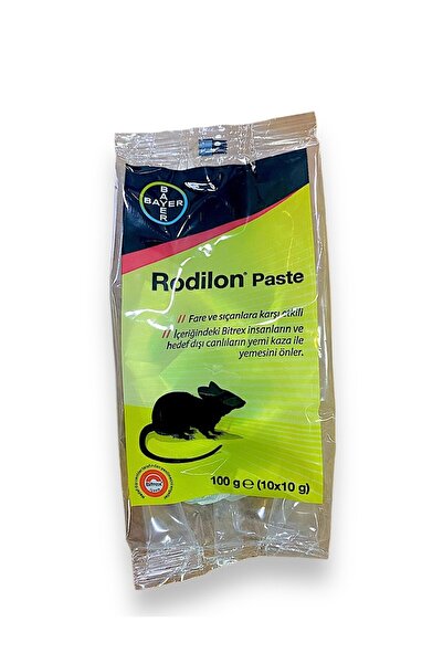 Bayer Rodilon Paste Fare Zehiri 10x10g=100g