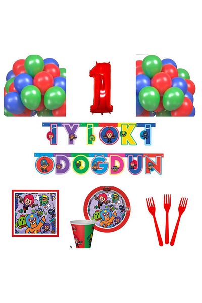 Mini Parti MINI PARTY STORE ΣΕΤ ΠΑΡΤΥ BRAWL STARS