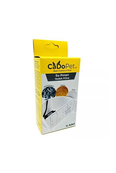 CaDoPet Cadopet Kedi Su Pınarı Yedek Filtre-4lü