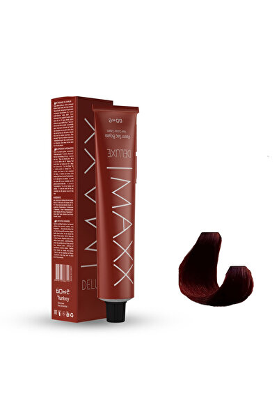 MAXX DELUXE Tüp Boya 55.46 Kızıl Büyü 60 ml X 3 Adet