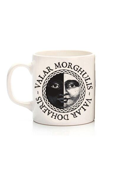 ART HEDİYE كوب GT Valar Morghulis مطبوع على الجانبين