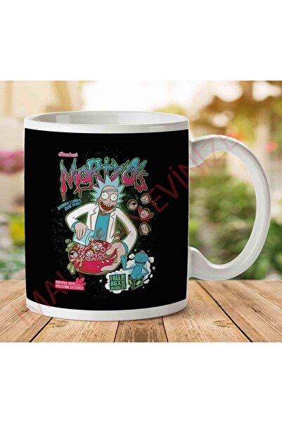 ART HEDİYE 1-1576 كوب مورتيوس سبيس سيريال آر آند إم مطبوع على الجانبين