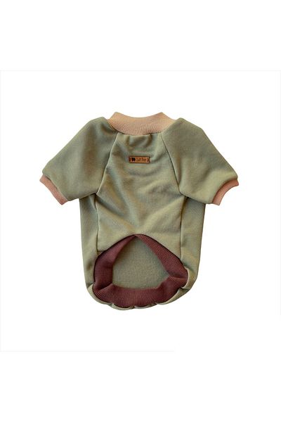Luli Pet Khaki Cat Dog Sweatshirt
