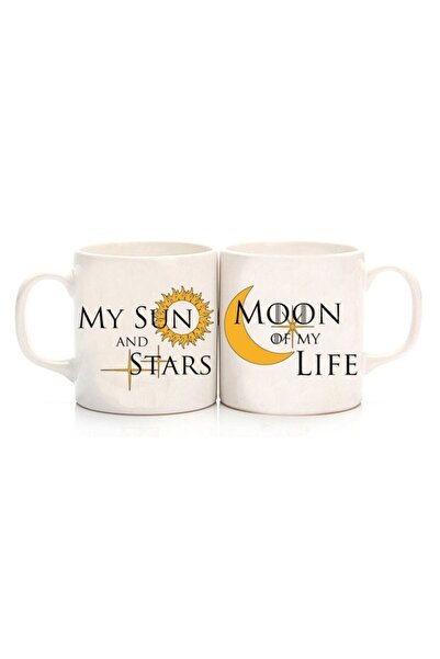 ART HEDİYE GT - My Sun And Stars And Moon Of My Life Printed Mug