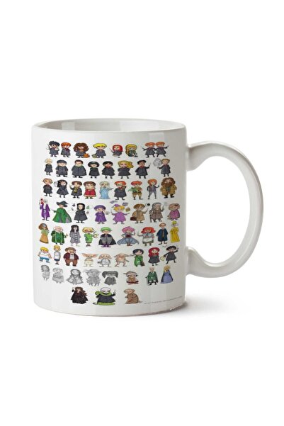 ART HEDİYE كوب مطبوع عليه شخصيات HP على الجانبين