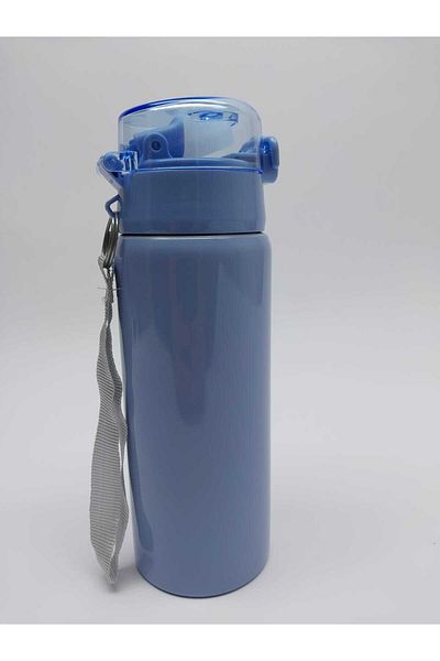 OPTİZON 304 Quality Stainless Steel Body Water Bottle 600 ml - Blue Color