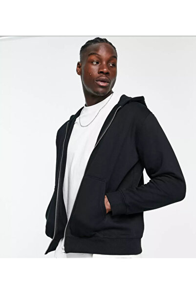 donamod Cardigan Hooded Zippered Regular Unisex Sweatshirt