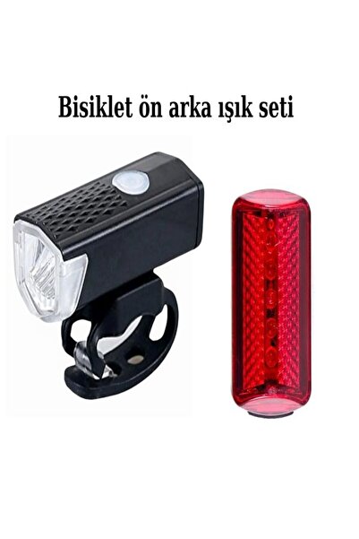 Dream Plus Bisiklet Ön-Arka Far Stop Lambası Seti (5ledli arkastop)