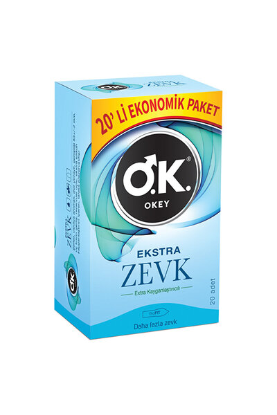 Okey Ekstra Zevk Prezervatif 20’li