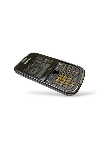 OEM Samsung S3350 Kasa Samsung Galaxy S3350 Uyumlu Siyah Renk Orta Kasa Ön Ar...