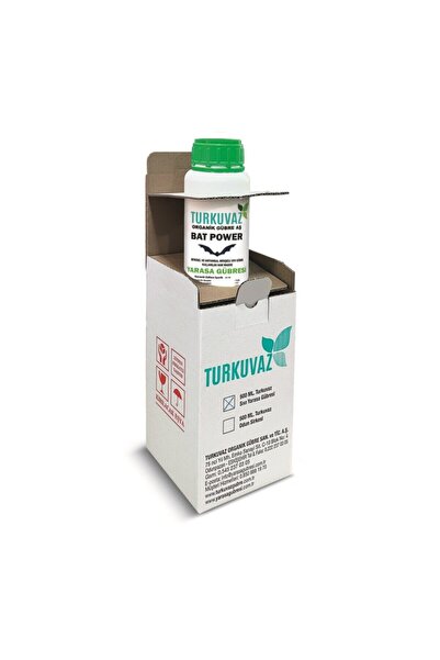 Turkuvaz 500 Ml. Bat Power Sıvı Yarasa Gübresi Tüm Bitkiler Için Toprak Ve Yaprak Gübresi Organik Sertifikalı