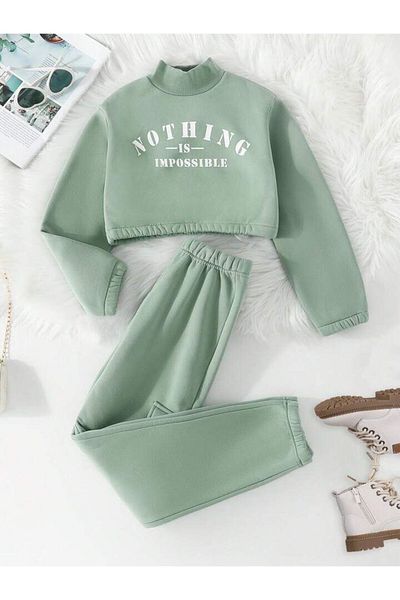 Keywest Παιδικό Nothing Printed Oversize Φούτερ Φούτερ Σετ Φούτερ