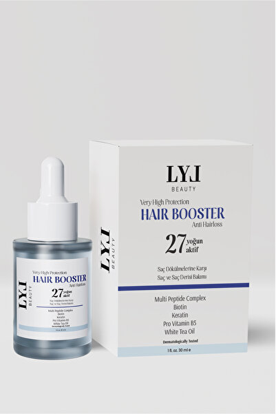 LYL BEAUTY HAIR BOOSTER 27 Aktifli Yoğun Saç Dökülme Karşıtı, Hızlı uzatan Gü...