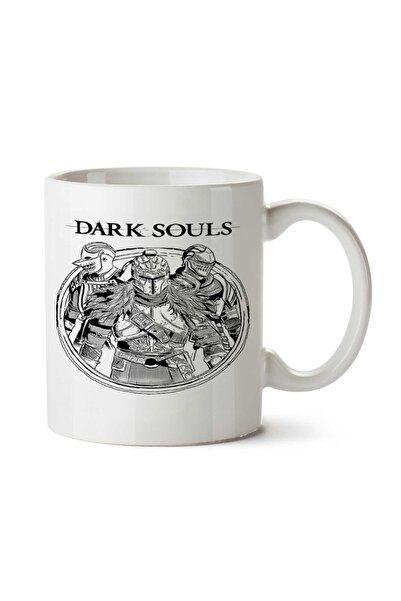 ART HEDİYE كوب Dark SOuls1 مطبوع على الجانبين