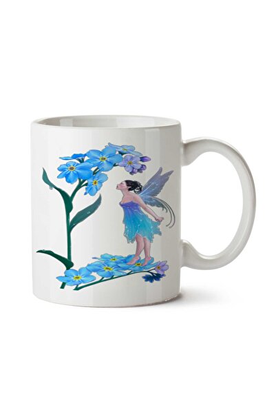 ART HEDİYE Fairy-Free-Download-PNG Two Sided Printed Mug