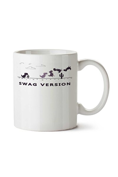 ART HEDİYE كوب دينو - نسخة غنيمة مطبوع على الجانبين