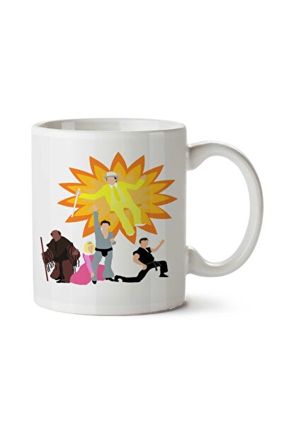 ART HEDİYE كوب Dayman، Ahhhah مطبوع على الجانبين