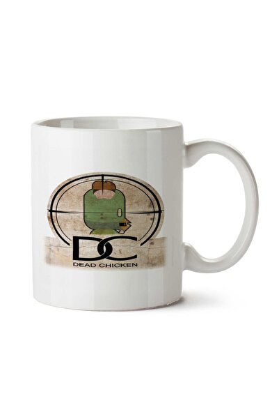 ART HEDİYE كوب مطبوع على الجانبين من DEAD CHICKEN