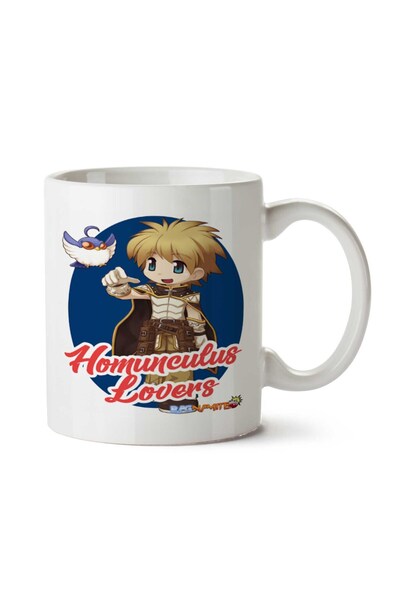 ART HEDİYE كوب مطبوع على الجانبين من Creator Homunculos Lovers