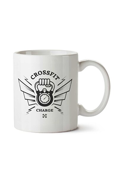 ART HEDİYE كوب CHARCE Crossfit مطبوع على الجانبين