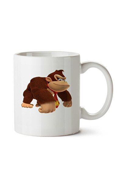 ART HEDİYE كوب دونكي Kong0000 مطبوع على الجانبين