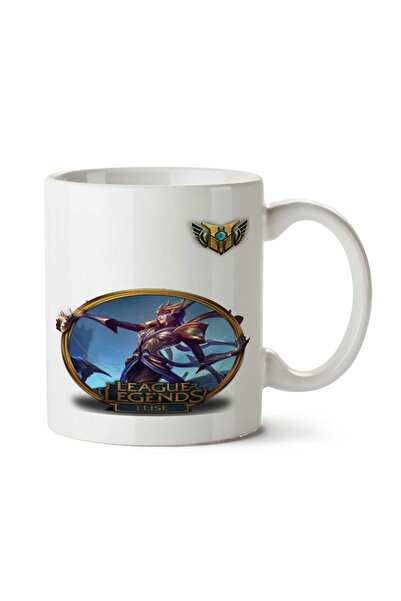 ART HEDİYE كوب إليز LoL مطبوع على الجانبين