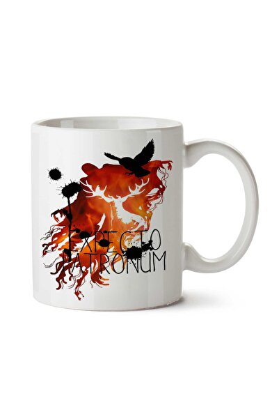 ART HEDİYE كوب EXPECTO PATRONUM HEDWIG FIRE مطبوع على الجانبين