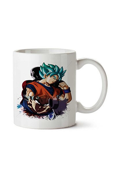 ART HEDİYE كوب مطبوع على الجانبين من Goku e JirenUniverse Tournament