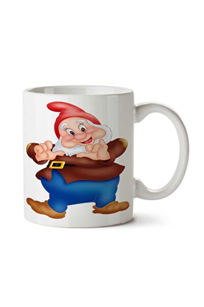 ART HEDİYE كوب Dwarf-High-Quality-PNG مطبوع على الجانبين