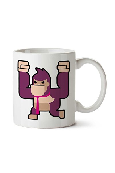 ART HEDİYE كوب دونكي كونج بسيط مطبوع على الجانبين