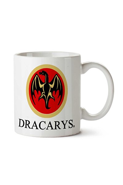 ART HEDİYE كوب Dracarys By Swor مطبوع على الجانبين