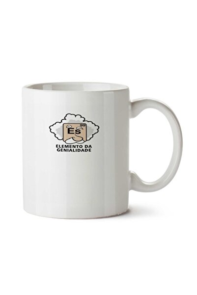ART HEDİYE كوب Einstênio, o element da genialidade مطبوع على الجانبين