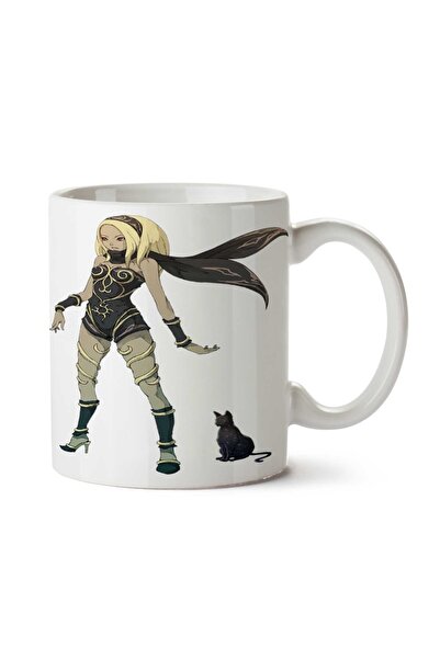 ART HEDİYE كوب مطبوع على الجانبين من Gravity-Rush-PNG-Image