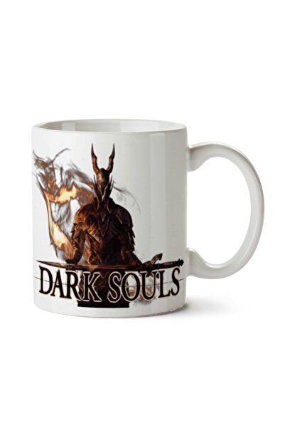 ART HEDİYE Dark-Souls-Transparent Two Sided Printed Mug